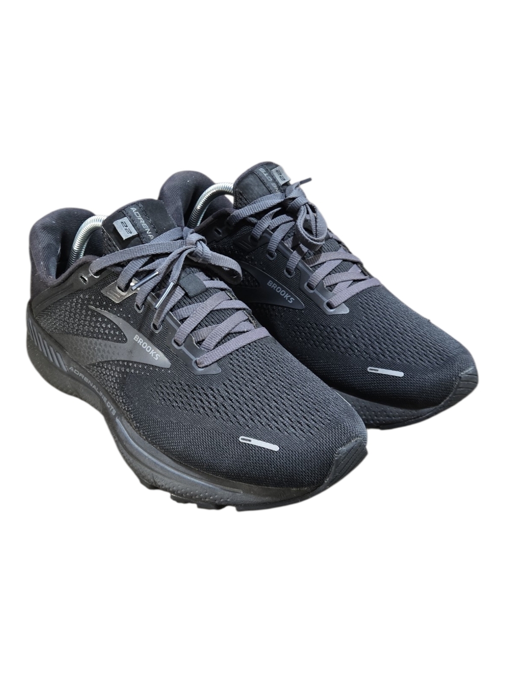 Brooks Adrenaline GTS 22 Mens Black Running Shoes Sneakers Size 9.5W